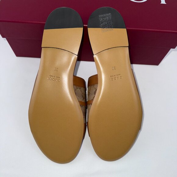 NEW GUCCI SLIDES SIZE 38 fit 8 US mules - Picture 5 of 5